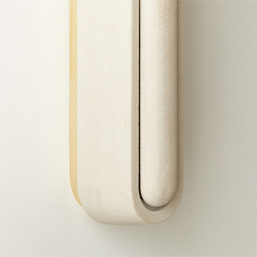 Enoki Sandstone Wall Sconce 16" Set of 2