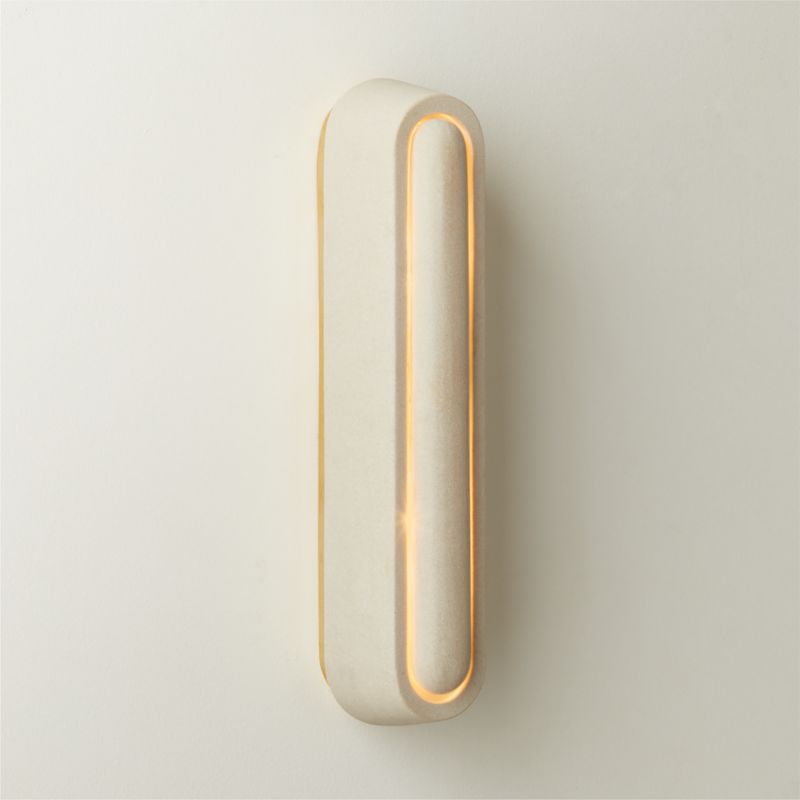 Enoki Sandstone Wall Sconce 16" - image 0 of 5