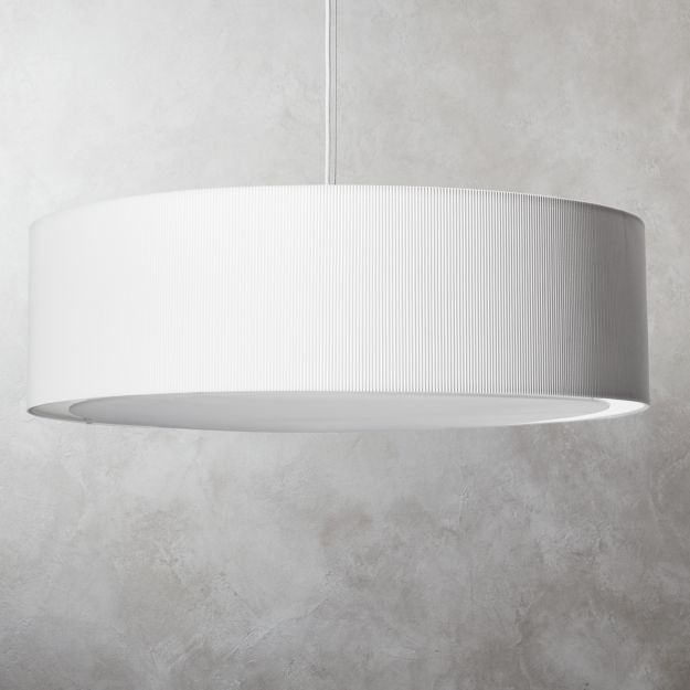 White Big Ceiling Pendant Lamp 