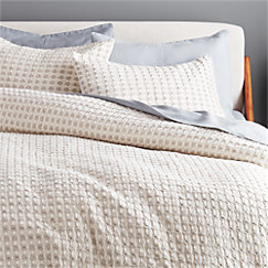 Estela Grey And White Bedding Cb2