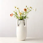 Amata Round Clear Glass Vase