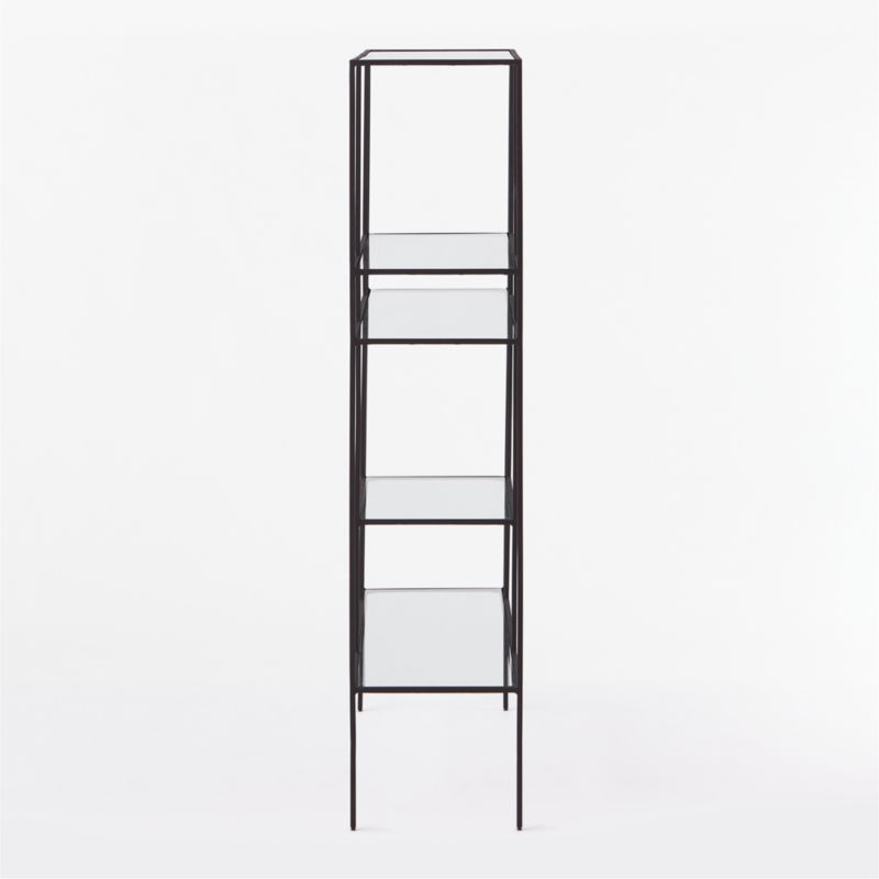 Euclidean Black Metal Etagere - image 6 of 8