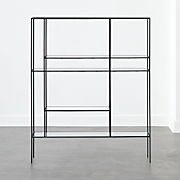 Euclidean Black Metal Etagere