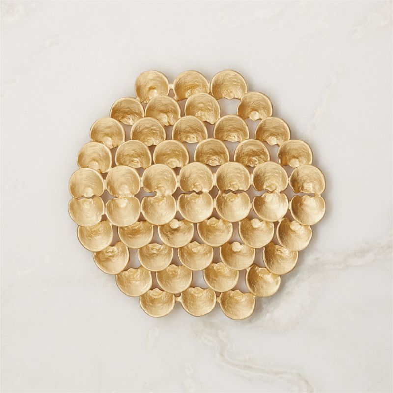 View Euphoria Brass Plated Trivet details