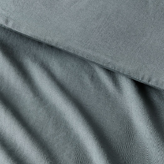 Premier Flax European Heathered Linen Pillow Shams Set of 2