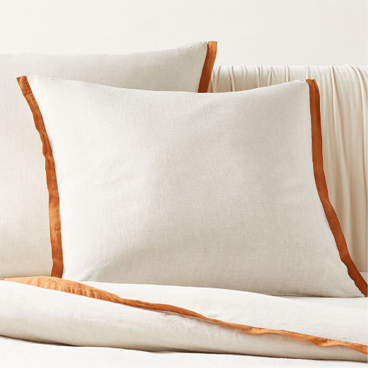 Linen Pillow Shams CB2