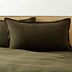 Classic EUROPEAN FLAX™-CertifiedLinen Forest Green King Duvet