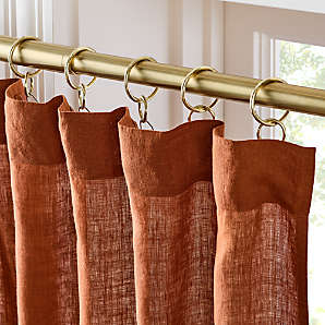 Modern Window Treatments Curtain Hardware CB2 Canada