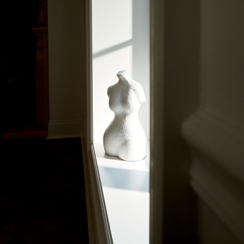 Eva Papier-Mache Bust Sculpture - image 10 of 16