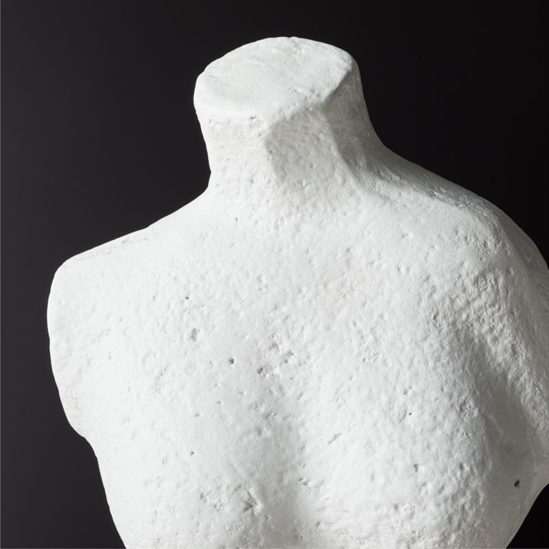 Eva Papier-Mache Bust Sculpture - image 2 of 16