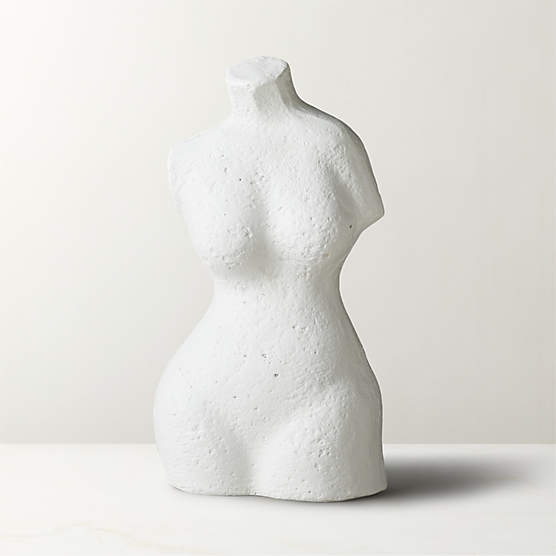 Eva Papier-Mache Bust Sculpture