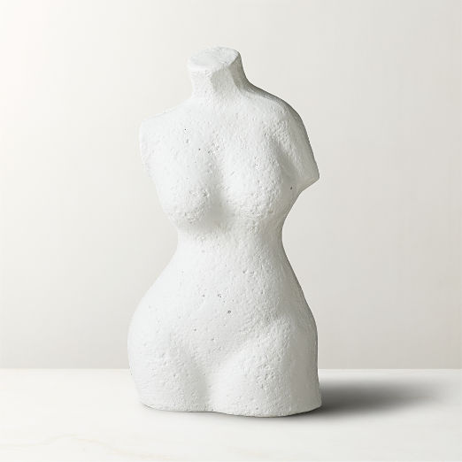 Eva Papier-Mache Bust Sculpture