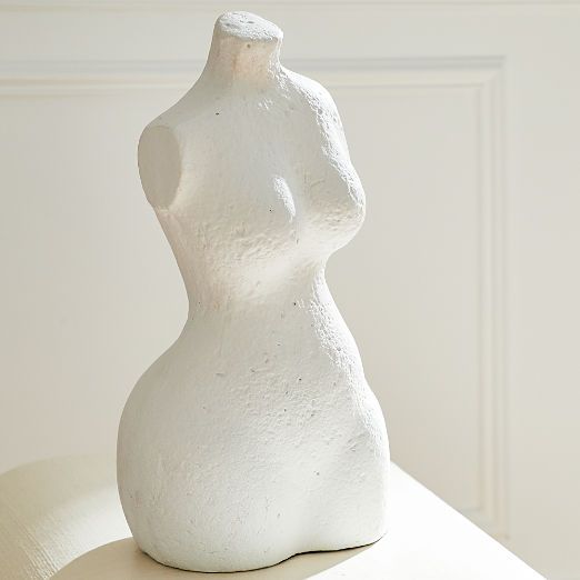 Eva Papier-Mache Bust Sculpture