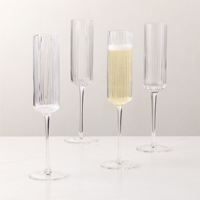 Eve Champagne Flute Set of 4 - image 0 of 4