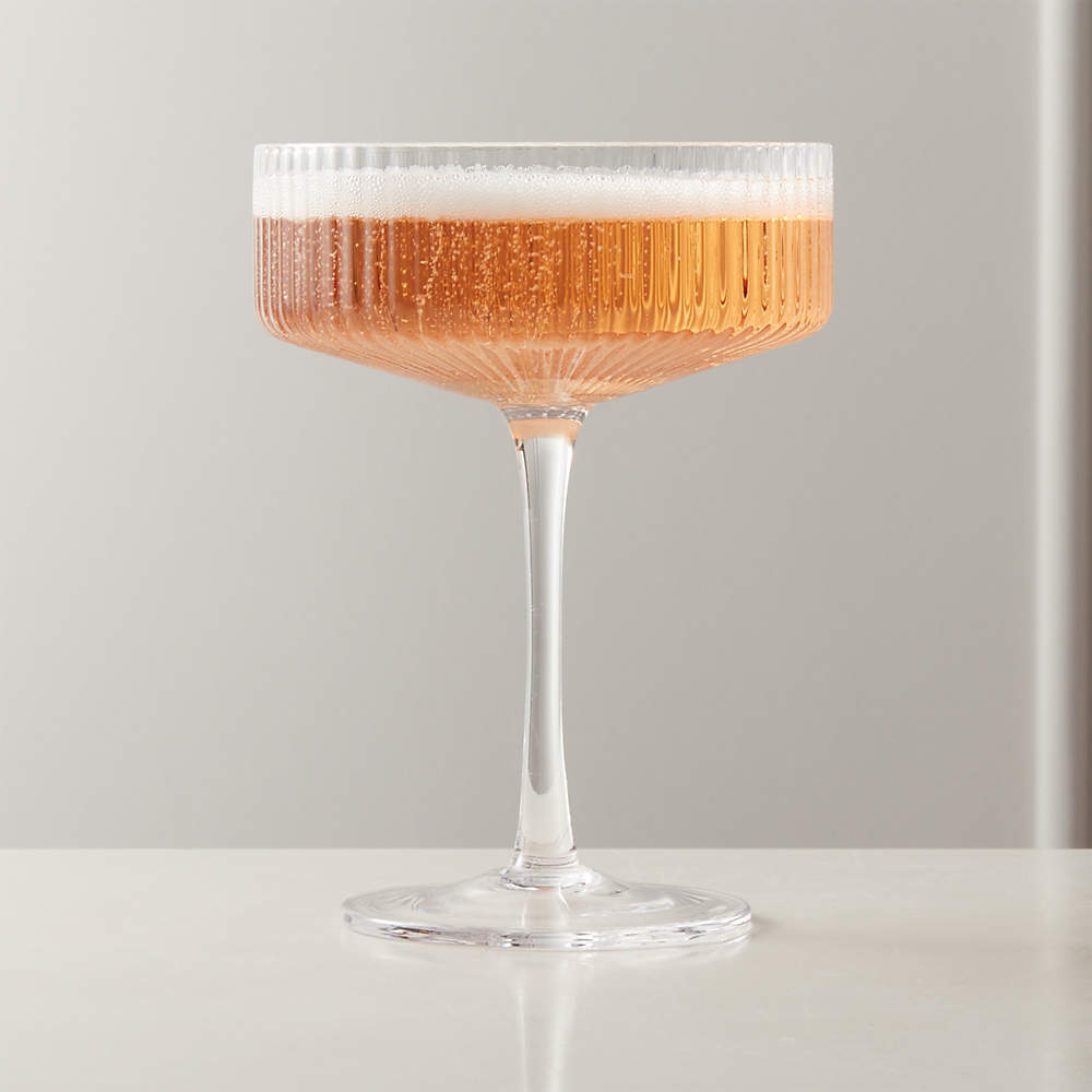 Eve Coupe Modern Cocktail Glass + Reviews