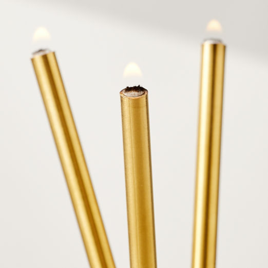 Everlasting Neva Gold Candlestick Set