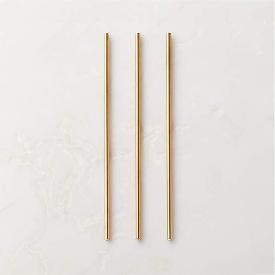 Everlasting Gold Candlesticks Set of 3