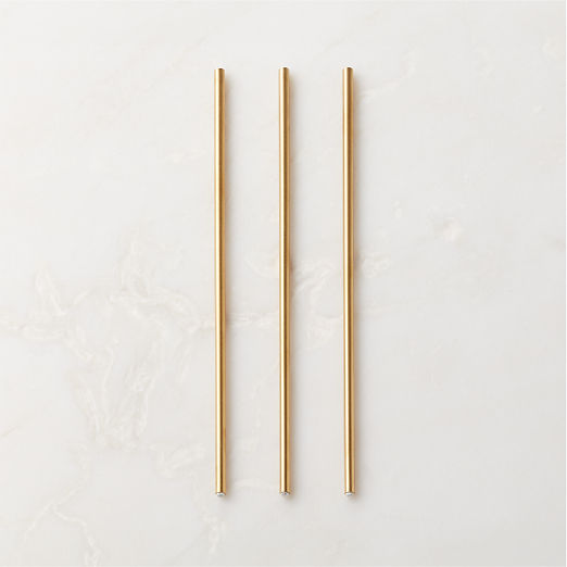 Everlasting Gold Candlesticks Set of 3