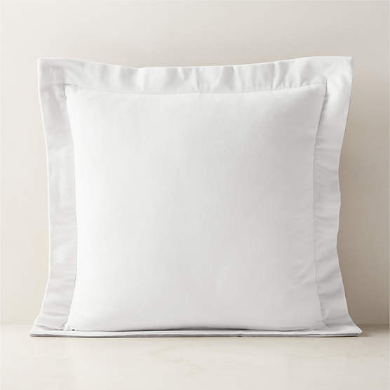Evie Sand and Cream Velvet Reversible Throw Pillow with Down-Alternative Insert 20"x20"