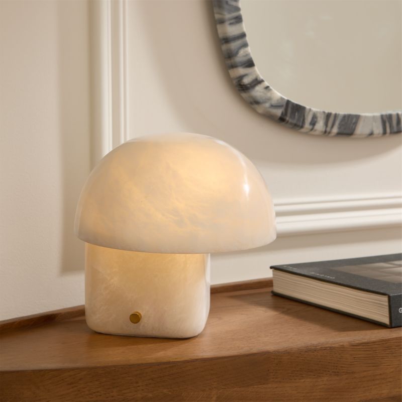 Evora Alabaster Table Lamp - image 2 of 7