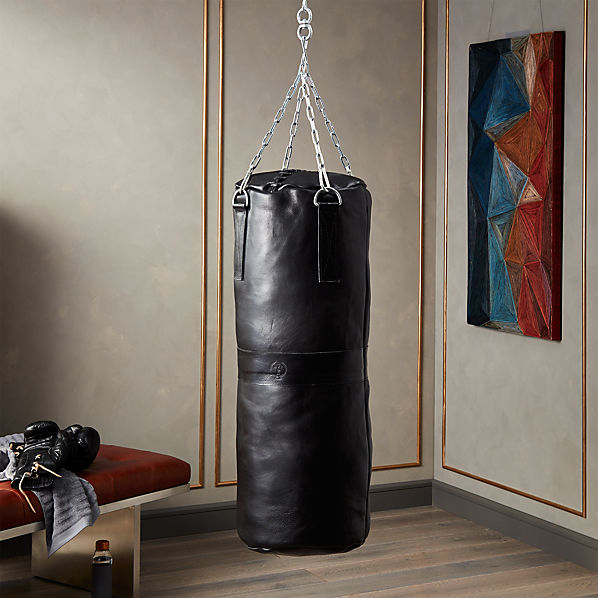 boxing stand with gloves