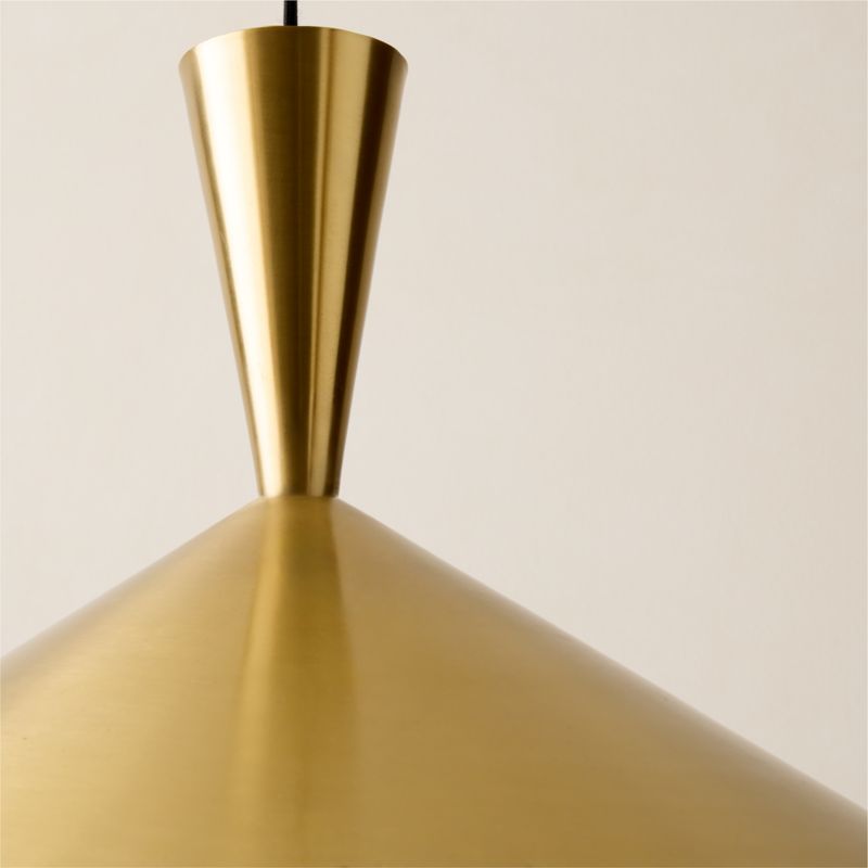 Exposior Brass Pendant Light Model 018 24.75" by Paul McCobb - image 2 of 11