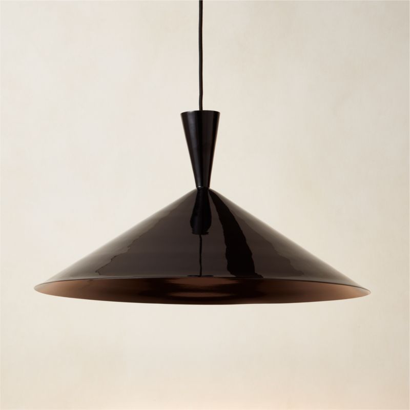 Exposior Black Pendant Light Model 018 24.75