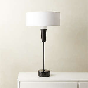 blue contemporary table lamps