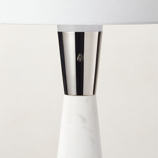 Exposior Marble Table Lamp Model 2011 by Paul McCobb