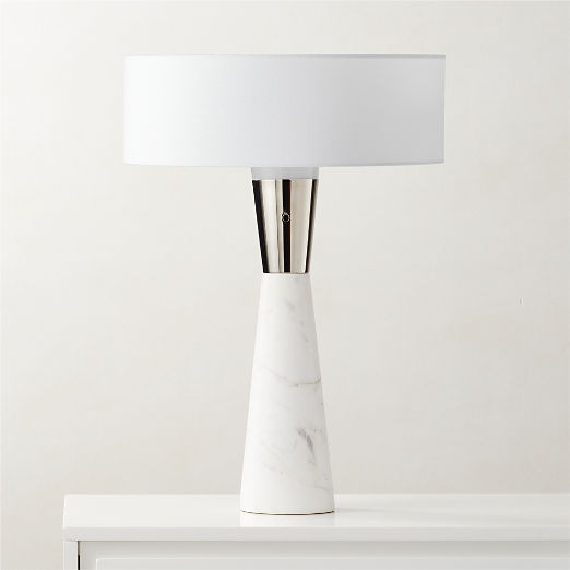 Exposior Marble Table Lamp Model 2011 by Paul McCobb