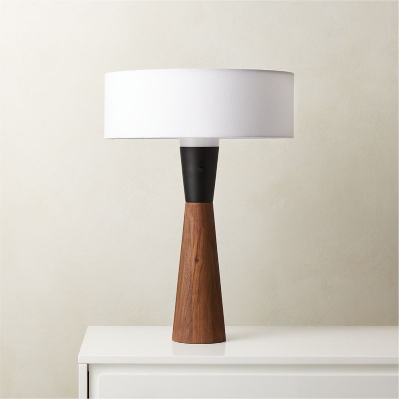 Exposior Walnut Table Lamp Model 2011 - image 2 of 8