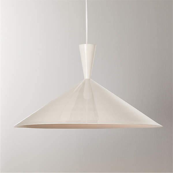 Pendant light clearance white