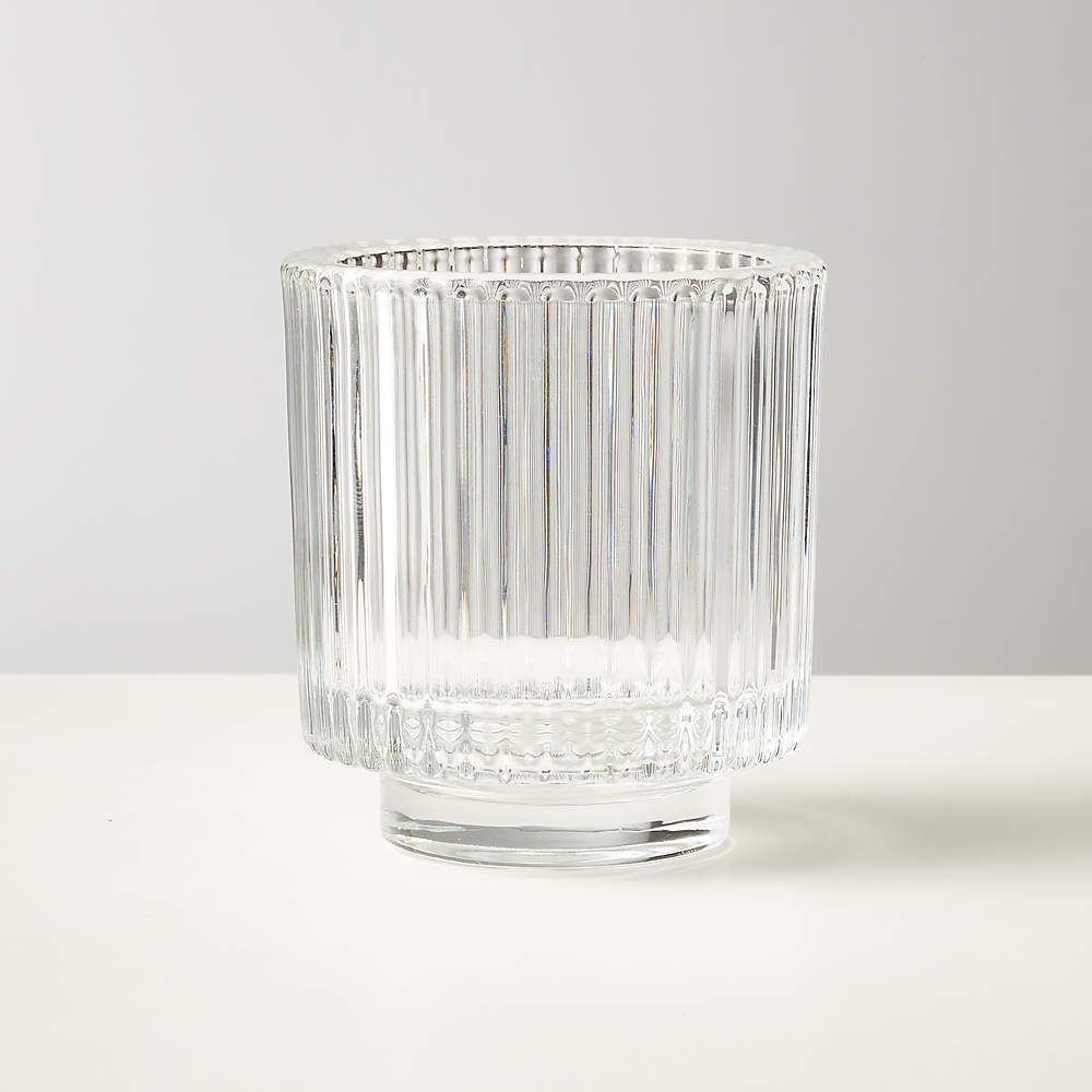 Ezra Glass Modern Votive Candle Holder + Reviews