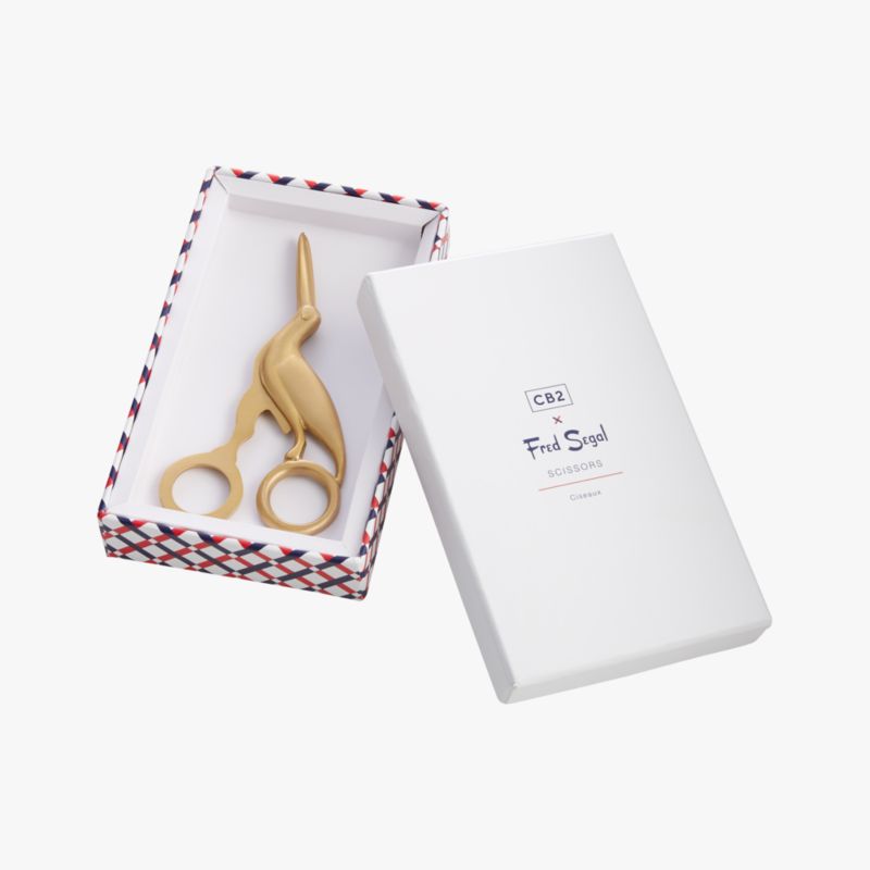 Solid Brass Studio Bird Scissors - image 7 of 8