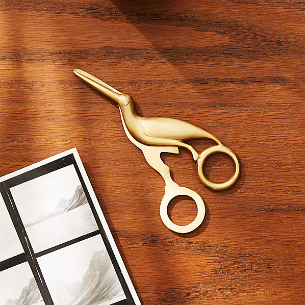 Solid Brass Studio Bird Scissors Sold Out