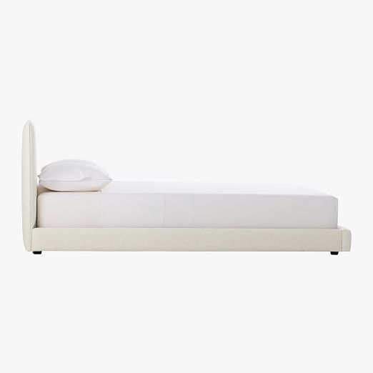 Facade Soft White Queen Bed