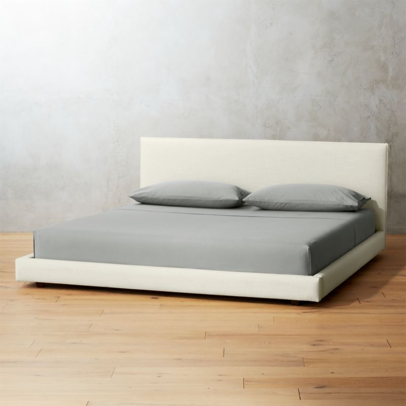 View Facade Soft White King Bed details