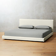Facade Lotus King Bed - The White Lotus