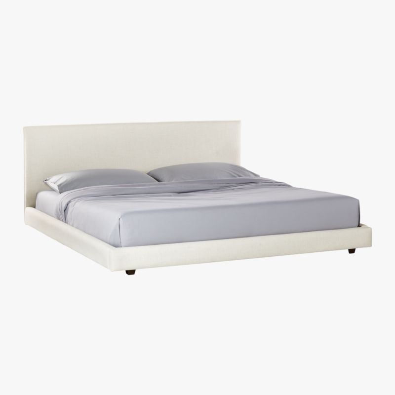 Facade Soft White California King Bed | CB2