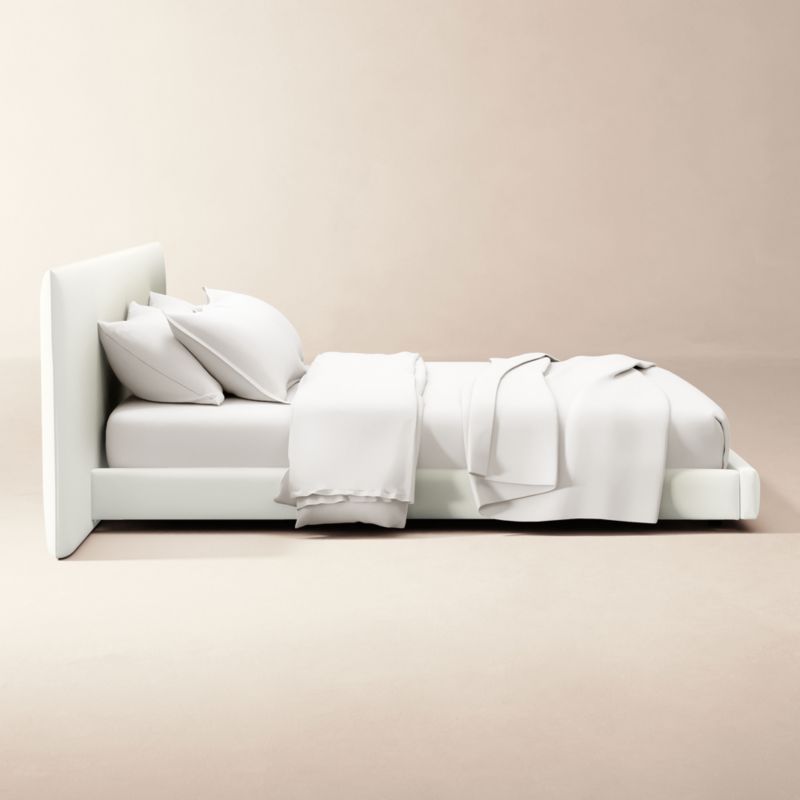 Facade Upholstered Extended King Bed - image 5 of 7