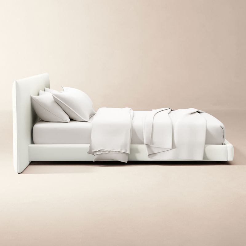 Facade Upholstered Extended Queen Bed - image 4 of 6
