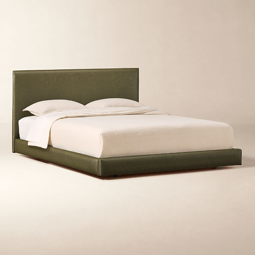 Facade Leather Full Bed