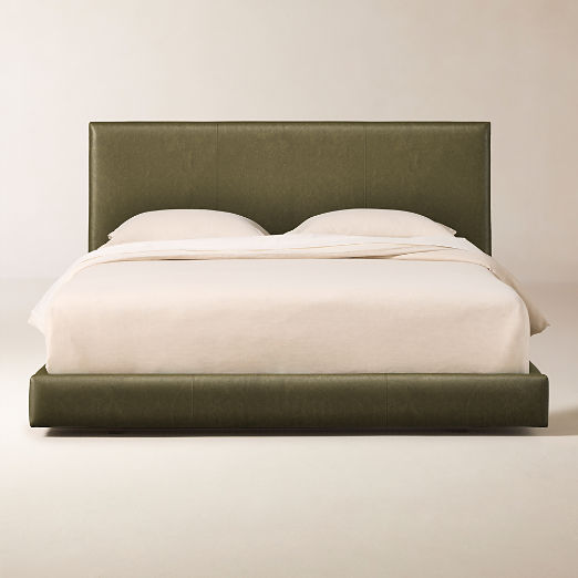 Facade Leather Full Bed