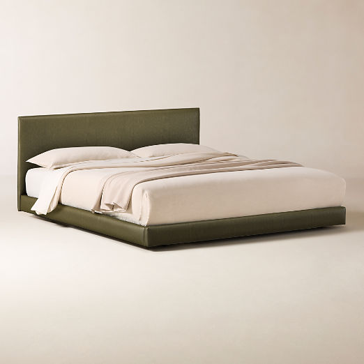 Facade Leather California King Bed