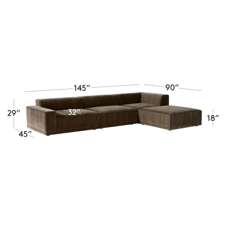 Jerome's elm deals sectional