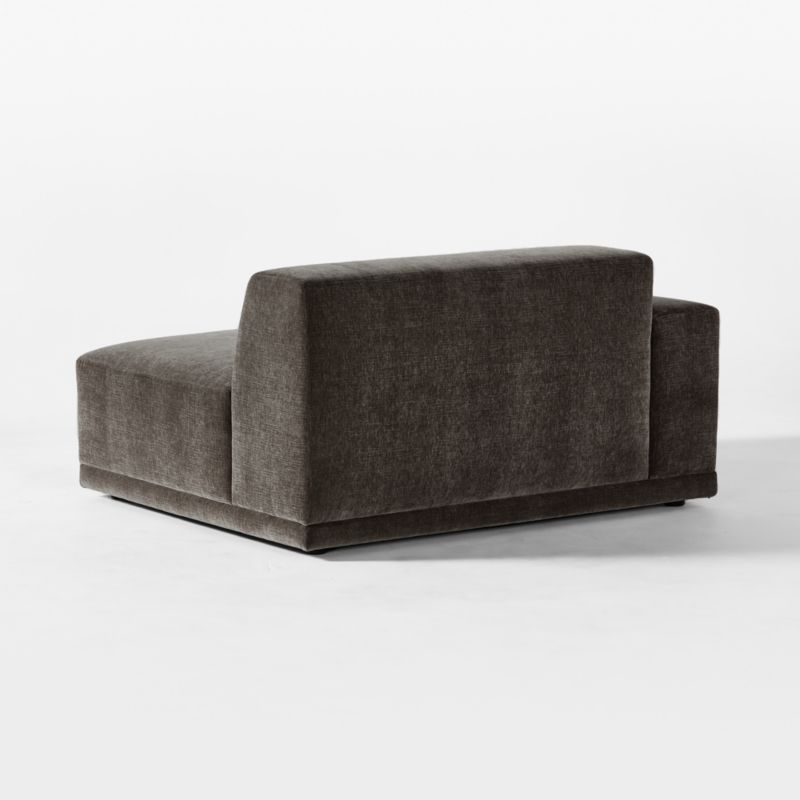 Faible Grey Performance Velvet Left-Arm Chair - image 6 of 8