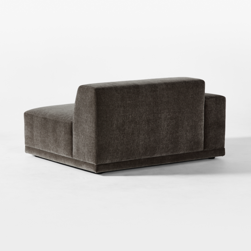 Faible Grey Performance Velvet Deep Depth Left-Arm Chair - image 4 of 8