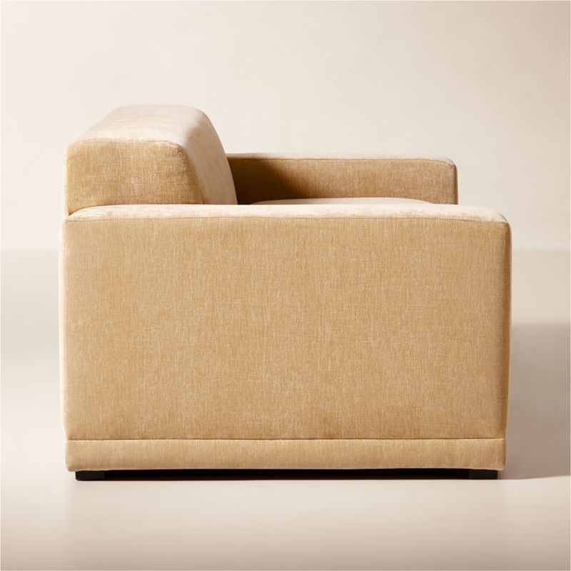 Faible 2-Piece Wheat Performance Chenille Standard Depth Sectional Sofa - image 3 of 7