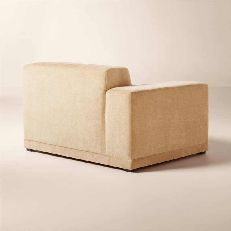 Faible Wheat Performance Chenille Standard Depth Left-Arm Chair - image 4 of 8