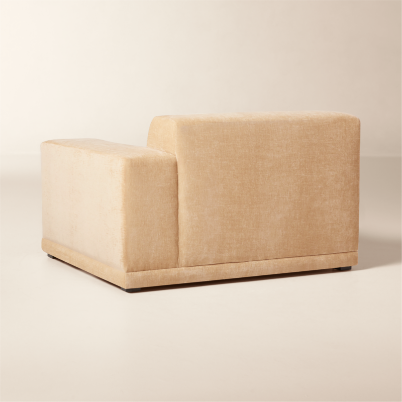 Faible Wheat Performance Chenille Standard Depth Right-Arm Chair - image 4 of 8